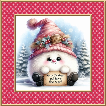 SnowBall 1 (Sitting) by Davina Rundle