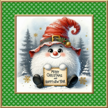SnowBall 1 (Sitting) by Davina Rundle