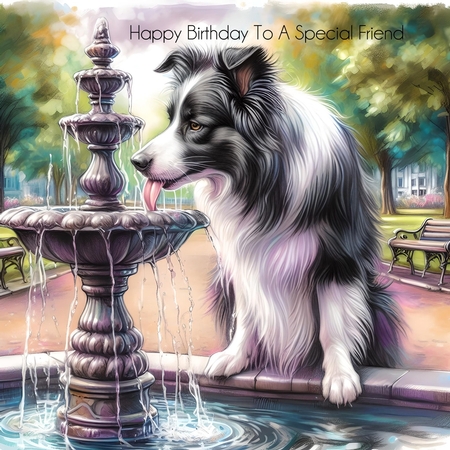 Thirsty Pooch 3 by Davina Rundle