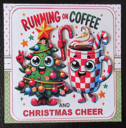 7x7 Christmas cheer drinks choice of three mini kit by Davina Rundle