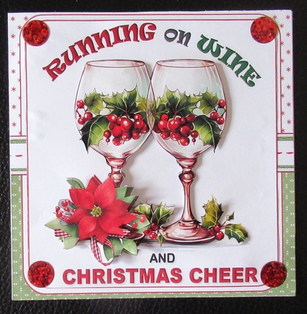 7x7 Christmas cheer drinks choice of three mini kit by Davina Rundle