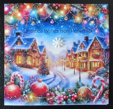 Pretty Christmas Village 2 by Davina Rundle
