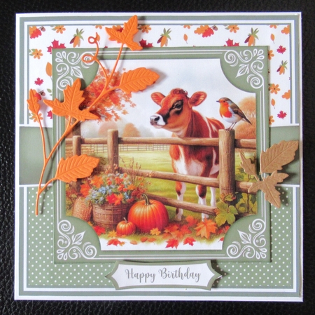 AUTUMN COWS by Davina Rundle