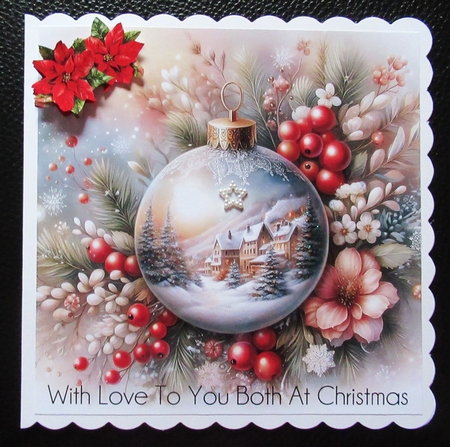 Festive Baubles by Davina Rundle