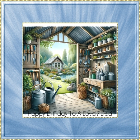 Inside The Garden Shed by Davina Rundle