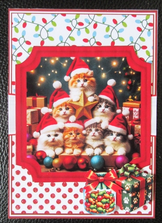 MEOWY CHRISTMAS by Davina Rundle