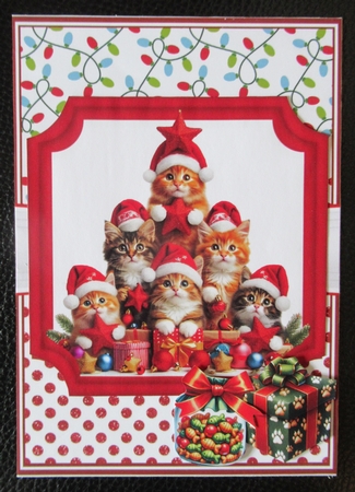 MEOWY CHRISTMAS by Davina Rundle