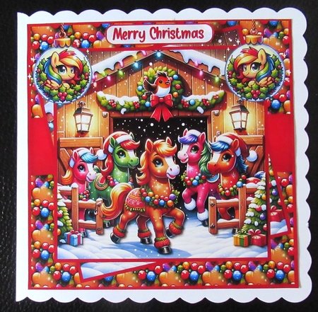 My little Christmas Ponies by Davina Rundle