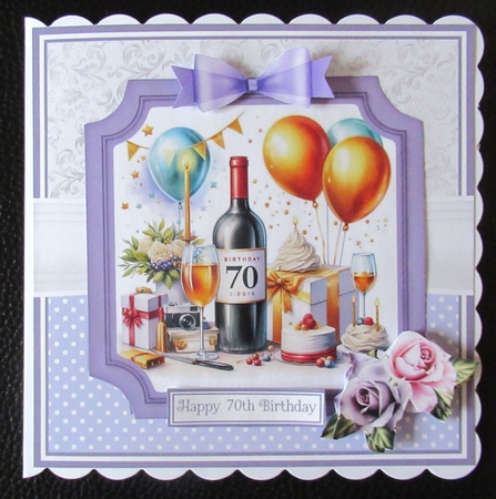 BIRTHDAY WINE - 60, 65, 70 by Davina Rundle