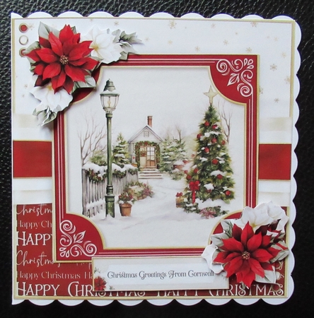 Vintage Christmas Garden by Davina Rundle