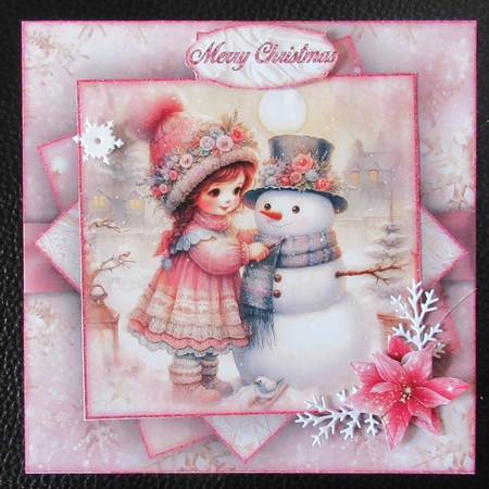 Do You Wanna Build A Snowmen Mini Kit 7X7 by Davina Rundle