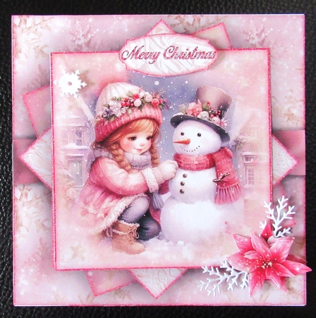 Do You Wanna Build A Snowmen Mini Kit 7X7 by Davina Rundle