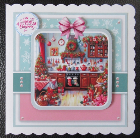 Christmas Kitchen Card & Toppers Set by Davina Rundle