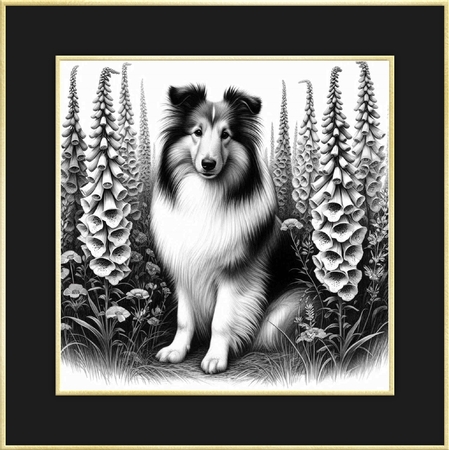 Petals and Paws 5 by Davina Rundle