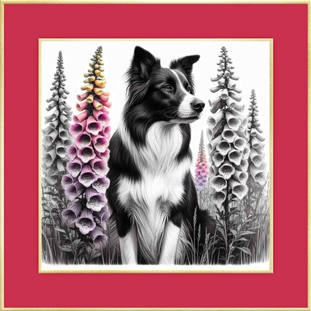 Petals and Paws 5 by Davina Rundle