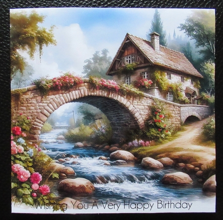 The Old Stone Bridge by Davina Rundle