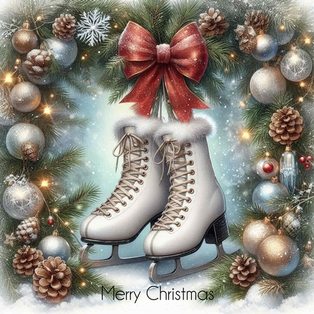 Winter Skates by Davina Rundle