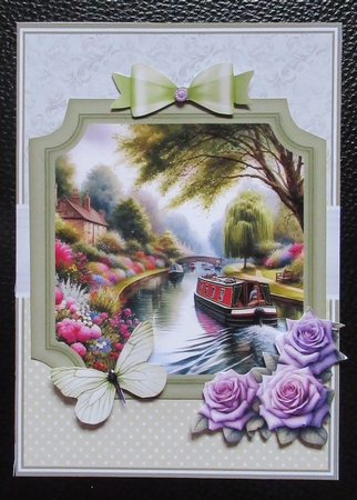CANAL BOAT by Davina Rundle