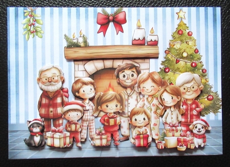 Christmas Morning Mini Kit by Davina Rundle