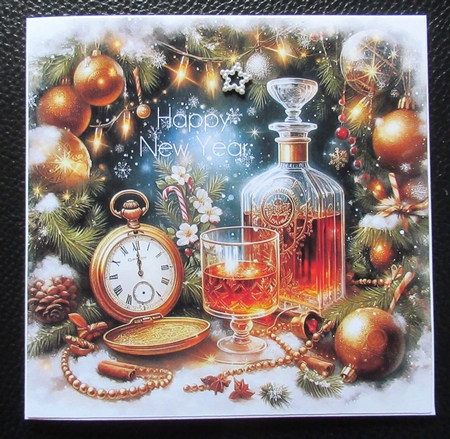 Christmas Pocket Watch 1 by Davina Rundle