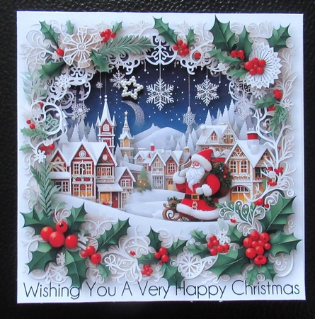 Papercut Christmas Town by Davina Rundle