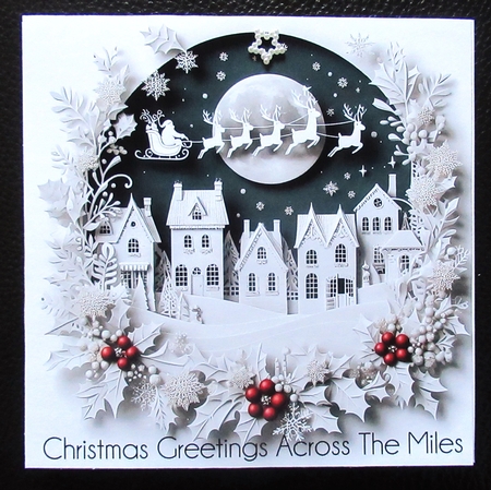 Papercut Christmas Town by Davina Rundle