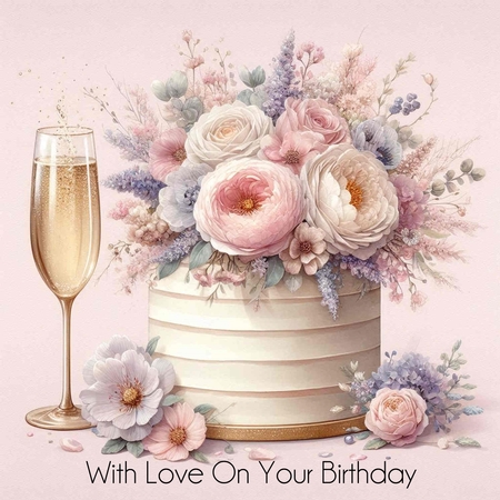 Elegant Birthday by Davina Rundle