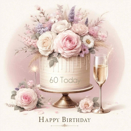 Elegant Birthday by Davina Rundle