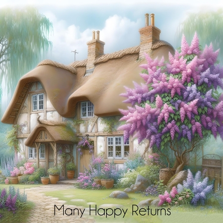 Lilac Cottage by Davina Rundle
