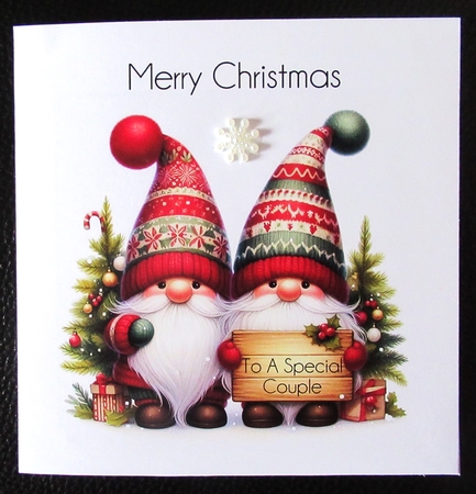 CUSTOMER REQUEST Christmas gnomes  by Davina Rundle