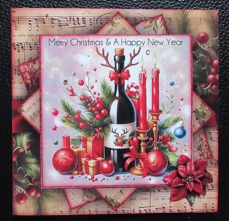Christmas Drinks Mini Kit 7X7 by Davina Rundle