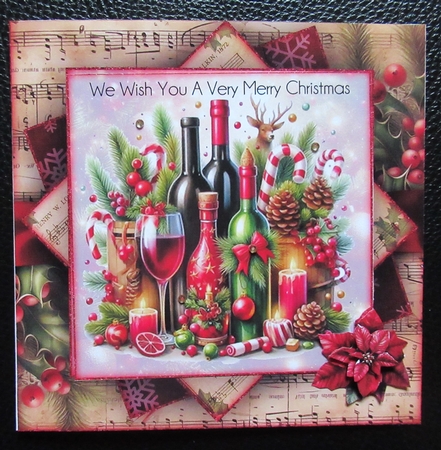 Christmas Drinks Mini Kit 7X7 by Davina Rundle