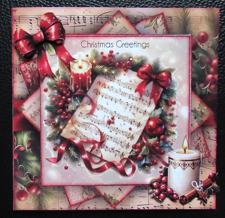 Christmas Music Mini Kit 7X7 by Davina Rundle