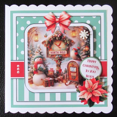 Letters To Santa Card & Toppers Set by Davina Rundle