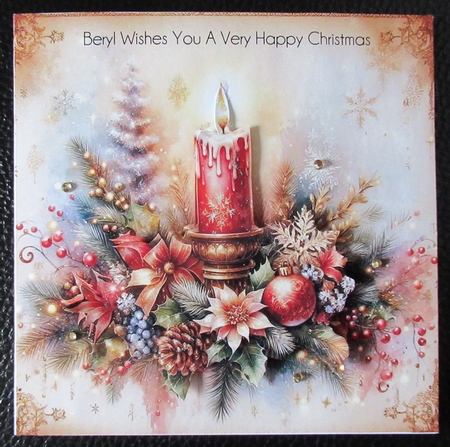 Festive Candles  by Davina Rundle