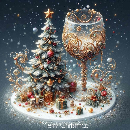 Festive Glasses by Davina Rundle