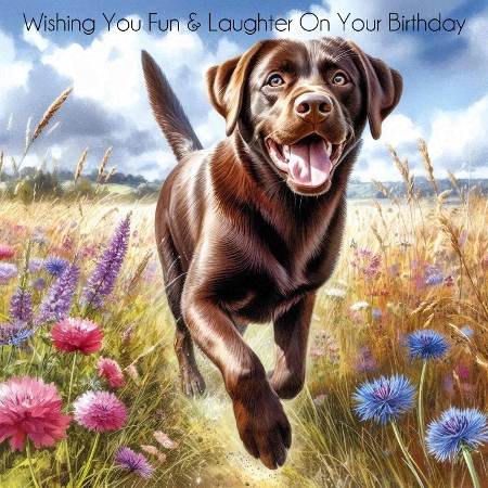 Happy Meadow Dogs 13 by Davina Rundle