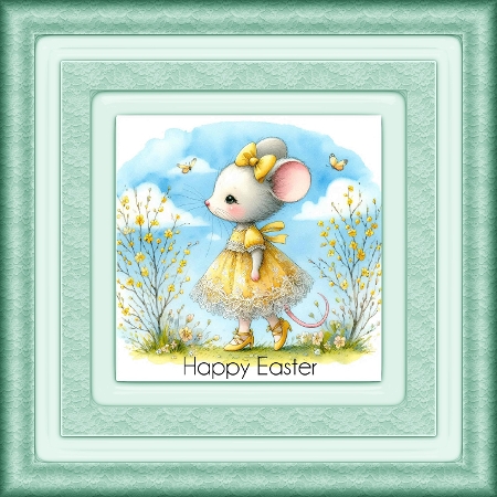 Spring Mouse by Davina Rundle