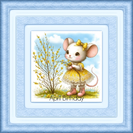 Spring Mouse by Davina Rundle