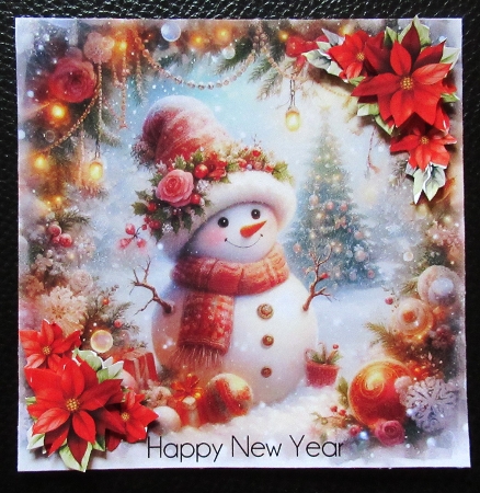 Floral Snowmen by Davina Rundle
