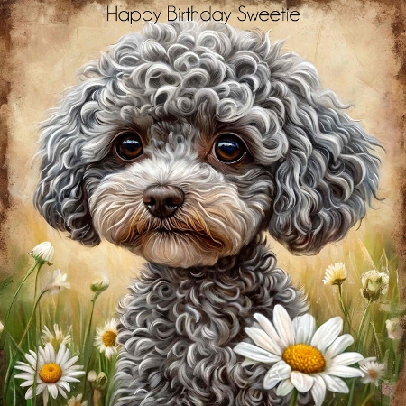 Daisy Poodle by Davina Rundle