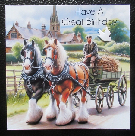 The Shire Horse by Davina Rundle
