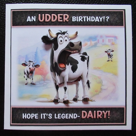 An Udder Birthday by Davina Rundle