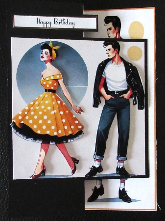 ROCKABILLY YELLOW 1 by Davina Rundle