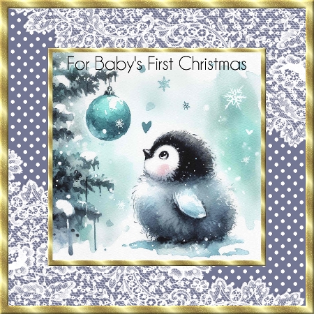 Dots n Lace Frames-Christmas Joy by Davina Rundle