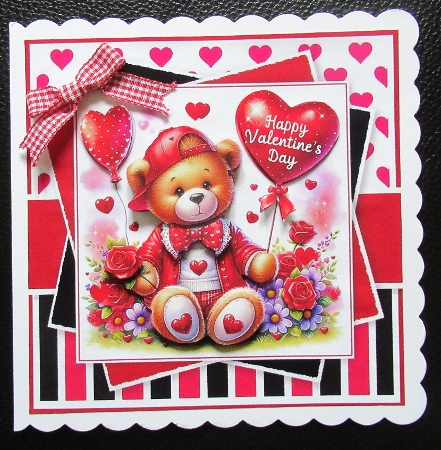 Teddy Bear Valentine Wish by Davina Rundle