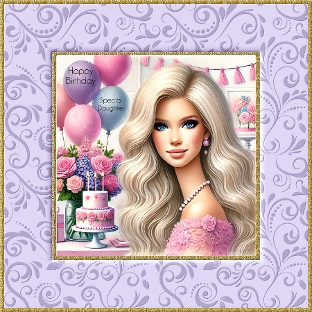 Barbie Birthday by Davina Rundle