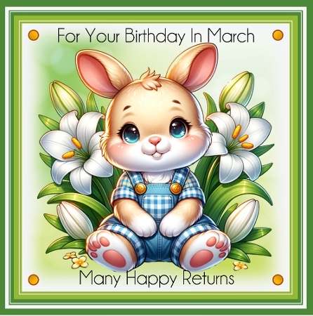 Spring Bunny mini kit by Davina Rundle