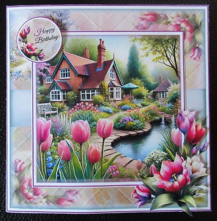 Tulip Cottage Mini Page Kit by Davina Rundle