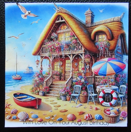 Beach Cottage by Davina Rundle
